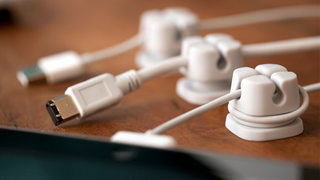 Stick-on Cord Wranglers Detangle Desks